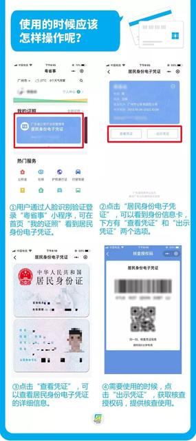 如何关联和使用居民身份电子凭证只要你是广东省公关机关签发的居民