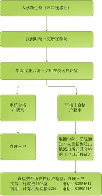 办理户口迁入流程图