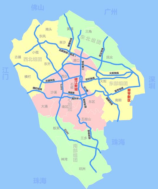 交通全面快速化！中山高速、快线大盘点！你每天会经过哪些路线？