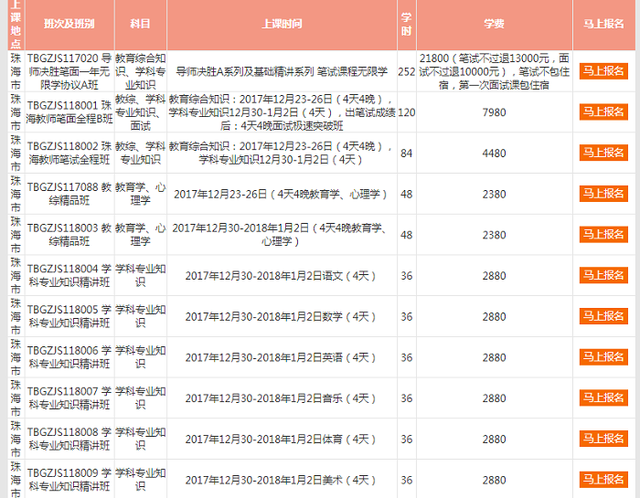 珠海香洲教师招聘报名入口