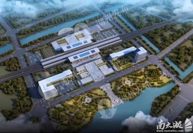南浔高铁站长啥样,就这样如图