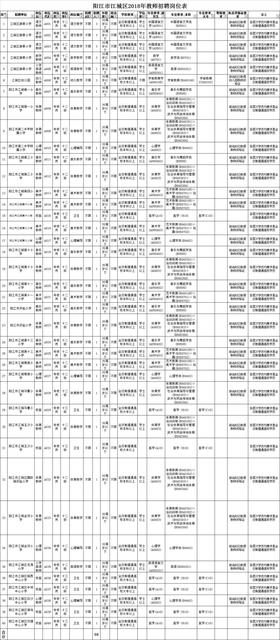 事业编制!阳江招50名教师及校医!8月25日笔试!