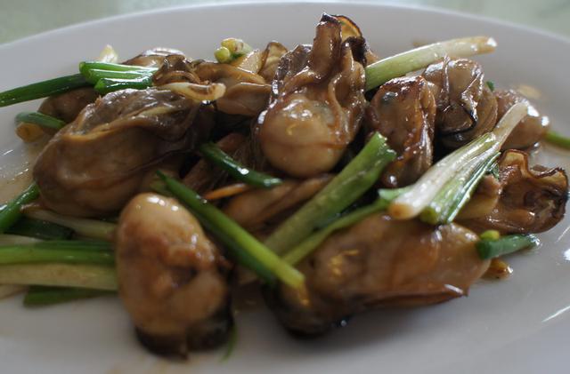 阳江程村体验的美味蚝宴