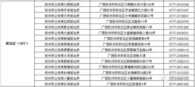 9月1日起，钦州将有77个港澳台居民居住证业务受理点（附名单）