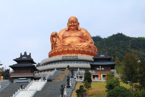宁波奉化雪窦山弥勒大佛