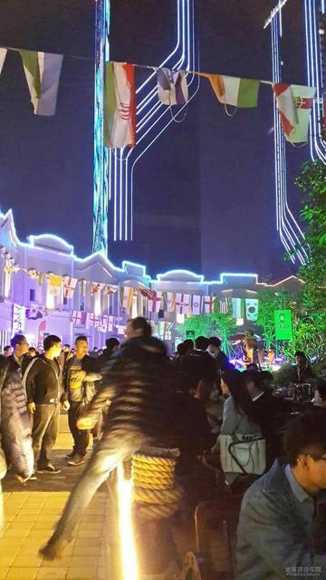 江门万达五邑老街倒数年会之二