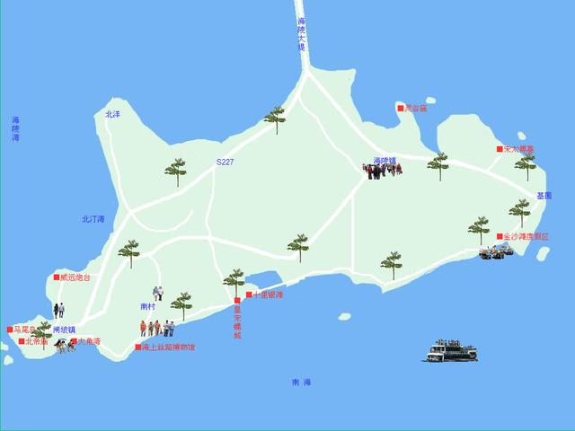 [阳江周末游]江门赤坎古镇-阳江海陵岛-马尾岛-闸坡大角湾海滨浴场-十