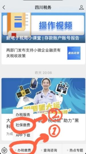 手机缴纳社保费这样操作