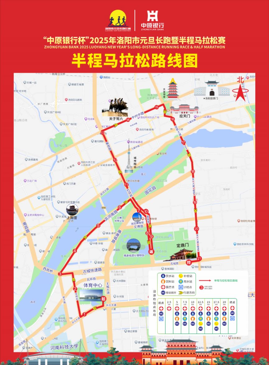 2025年洛阳市元旦长跑暨半程马拉松赛交通管制(时间 区域)