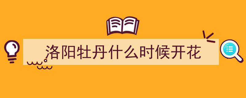 洛阳牡丹盛宴,四月国色天香，邀你共赏牡丹海洋"/