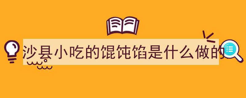 沙县脆馄饨保姆级教程，这样做竟然这么美味！"/
