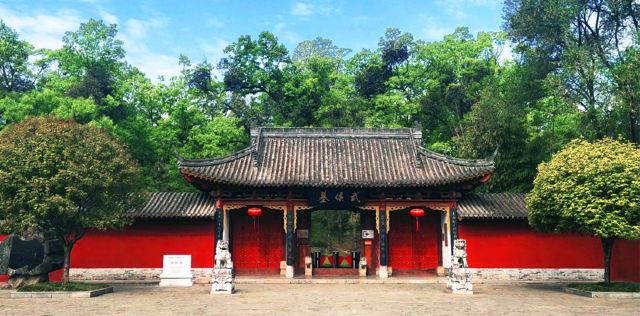 陕西汉中武侯墓