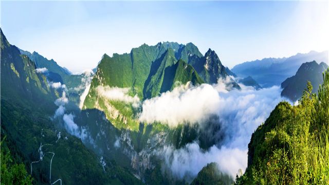 宣汉百里峡巴山大峡谷