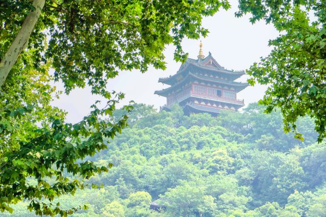 镇江北固山风