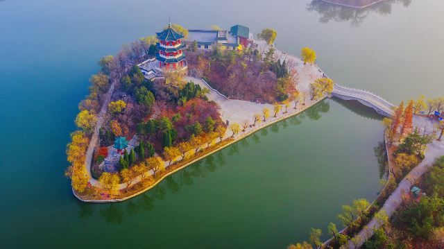 莱西月湖公园